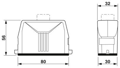 Корпус-HC-STA-D25-HLFS-1TTP16-ELC-AL