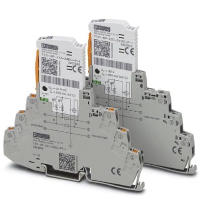 Устройство защиты от перенапряжений-TTC-6P-2X1-24DC-PT-I