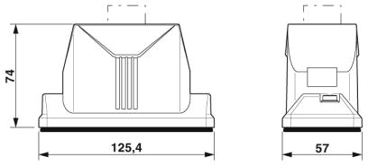Корпус-HC-ADV-B16-HLWH-1TTM25-EMC-AL