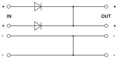 Диод-QUINT-DIODE/12-24DC/2X20/1X40
