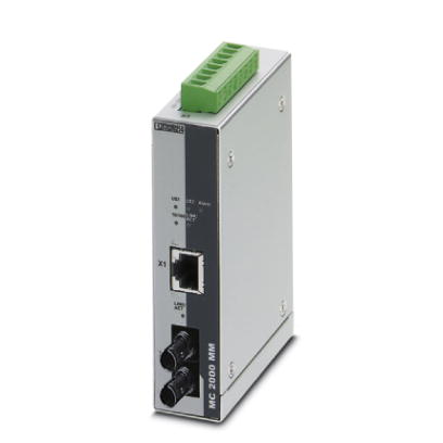 Преобразователь оптоволоконного интерфейса-FL MC 2000T ST