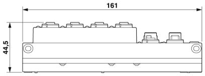 Децентрализ. устройство ввода-вывода-FLS CO M12 DI 16 M12