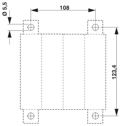 Клемма для высокого тока-UKH 240-3L/N-F