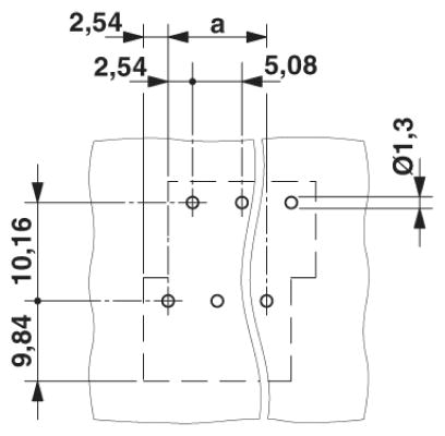 Клеммные блоки для печатного монтажа-MK3DS 1,5/ 2-5,08-BC