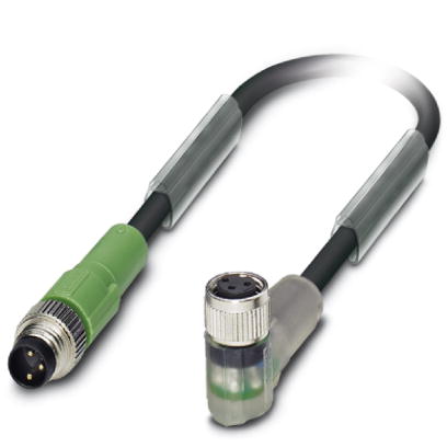 Кабель для датчика / исполнительного элемента-SAC-3P-M 8MS-M 8FR-2LN/.../...