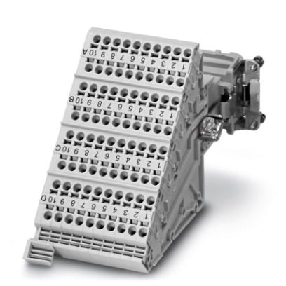 Адаптер клеммного модуля-HC-D 40-A-TWIN-PEL-F