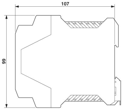 Преобразователи постоянного тока-MINI-PS-12-24DC/48DC/0.7