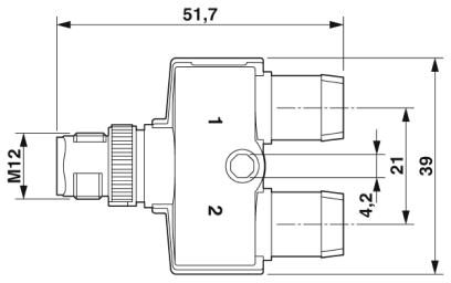 Системный кабель шины-SAC-5PY-M/2X 2,0-920