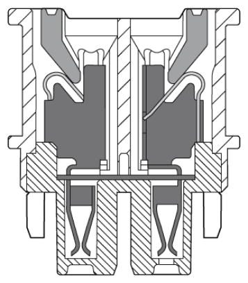 Разъем печатной платы-HSCP-SP 2,5-1UTT-7035