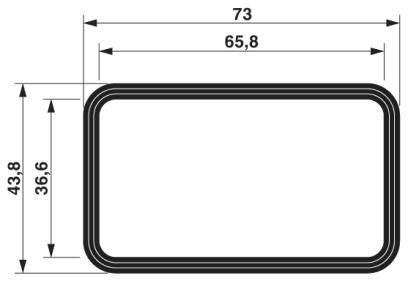 Профилированное уплотнение-HC-B10-SP-CBK