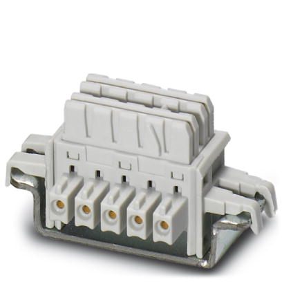 Шинные соединители на DIN-рейку-ME 6,2 TBUS-2 1,5/5-ST-3,81KMG