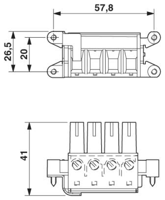 Модуль для контактов-VC-TFS 4-PEA