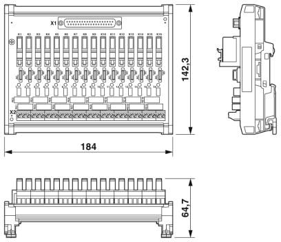 Активный модуль-UM-D37M/16RSC-24DC/DO/C3/R C