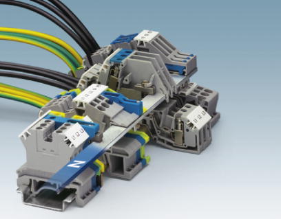Монтажная клемма-UIK 16 BU