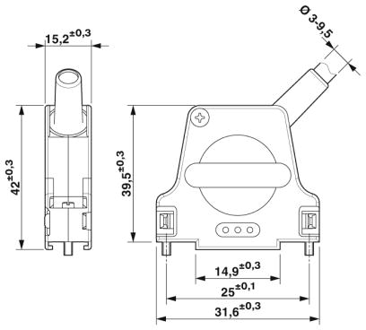 Сальниковый корпус D-SUB-CUC-DST-GZNI-A/DSSC9