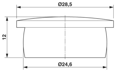 Пластиковый пылезащитный колпачок-RC-Z2059