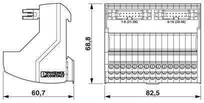 Пассивный модуль-VIP-3/SC/2FLK14/AN/2P/S7-1500A