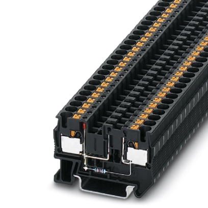 Клеммы для установки предохранителей-PT 4-FSI/F-LED 24