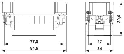 Модуль для контактов-HC-K12/ 2-ESTC