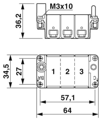 Модульные несущие рамки-HC-M-B10-MF-H