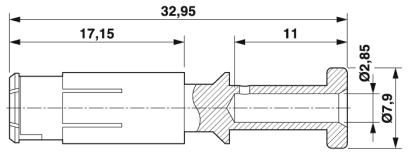Обжимной контакт-SB-36KS002