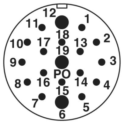 Коробка датчика и исполнительного элемента-SACB-6/12-M23 SH