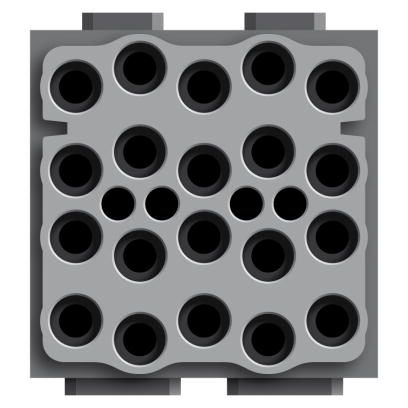 Модуль для установки контактов-HC-M-20-CT-F