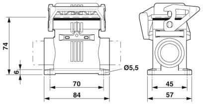 Корпус-HC-EVO-B06-SHWSC-2SSM32-PLRBK