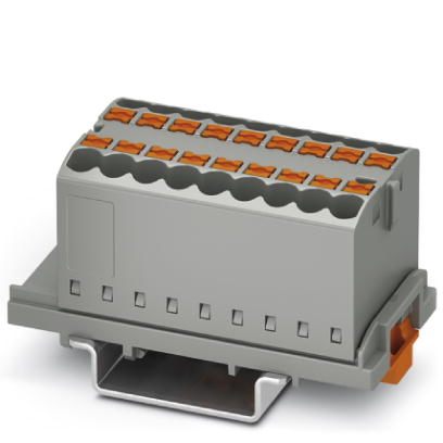 Распределительный блок-PTFIX 18X2,5-NS35 GY