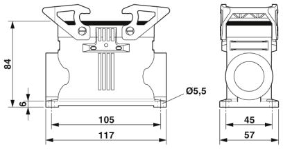 Корпус-HC-EVO-B16-SHWD-2SSM32-PLRBK