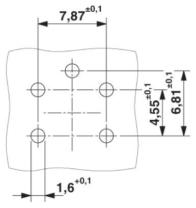 Встраиваемые разъемы-SACC-DSI-MINFS-5CON-M26 PCB