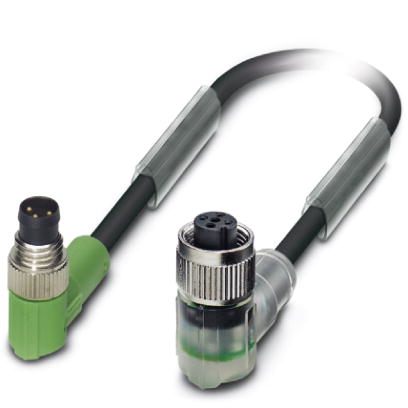 Кабель для датчика / исполнительного элемента-SAC-3P-M 8MR-M12FR-2L/.../...