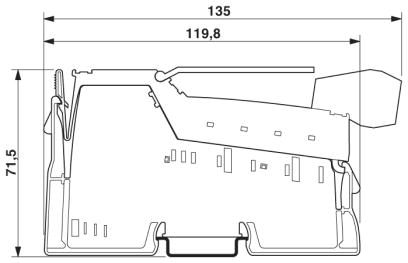 Клеммы Inline-IB IL AO 2/SF-2MBD-PAC