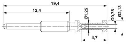 Обжимной контакт-ST-10KP010
