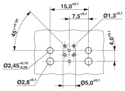 Встраиваемые разъемы-SACC-DSIV-M12FS-5CON-L 90 SH