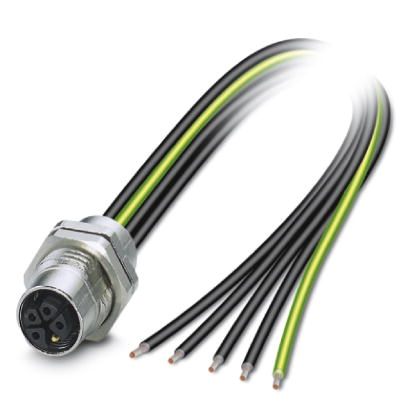 Встраиваемые разъемы-SACC-DSI-M12FSK4PE-M16/0,2-1,5