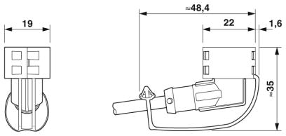 Кабель для датчика / исполнительного элемента-SAC-HZ-4P-10,0-542/FR SCO BK