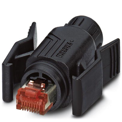 Штекерный соединитель RJ45-CUC-V06-C1PBK-S/R4CE8:1