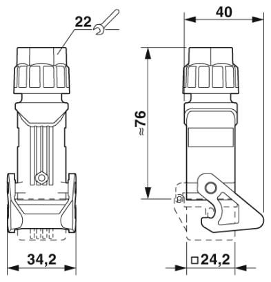 Корпус-HC-STA-D07-CHWSCM-1TGM25-PL-BK