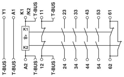 Модуль расширения-PSR-SCP-24DC/URM4/4X1/2X2/B