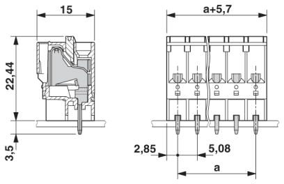 Kretskortsplint-FKIC 2,5/ 8-TB-5,08
