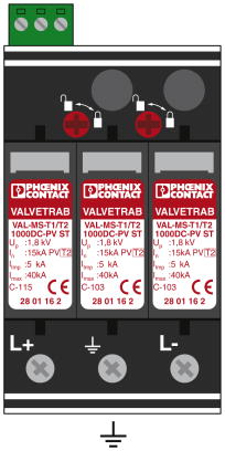 Блок коммутационных приборов-SOL-SC-4ST-0-DC-1MPPT-1011