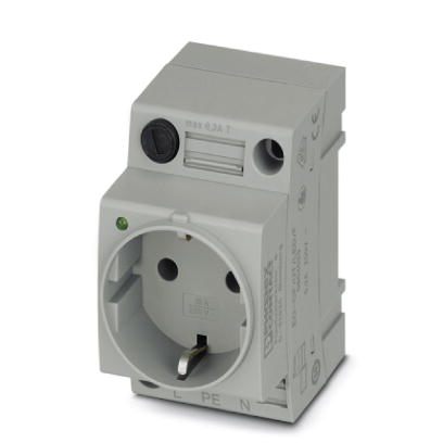Розетка-EO-CF/UT/LED/F