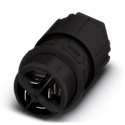 Проходная деталь-QPD W 3PE2,5 9-14 M25 FC BK
