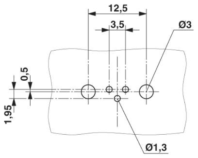 Встраиваемые разъемы-SACC-DSI-M8FS-3CON-M10-L90 SH
