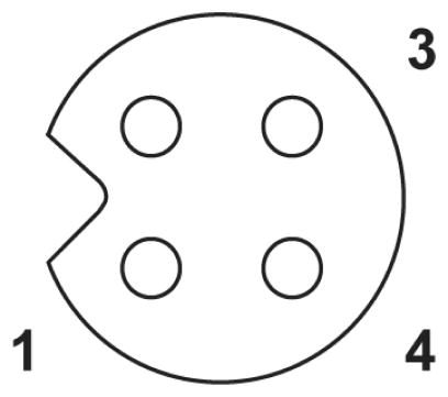 Коробка датчика и исполнительного элемента-SACB-4/ 3-L-5,0PUR M5