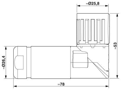 Кабельный соединитель-CA-06P1N12T006S