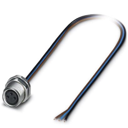 Встраиваемые разъемы-SACC-DSI-M8FS-3CON-M10/0,5