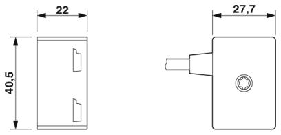 Разветвитель-SAC-ASI-J-Y-B-PUR-1,0-FR SCO