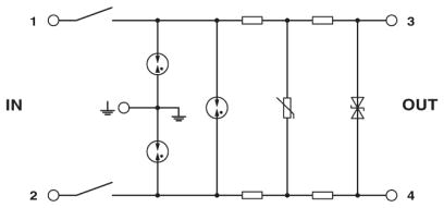Устройство защиты от перенапряжений-TT-ST-M-EX(I)-24DC